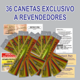 Kit Com 36 Canetas Para Revenda + Material de Apoio Grátis